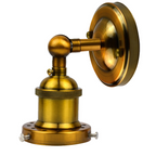 The Ellerby Sconce — Brass Edison Bulb Wall Light