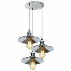 The Hartcliffe Cluster — 3-Light Chrome Pendant
