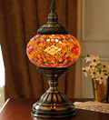 The Zellige Table Lamp — Mosaic Glass