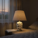 The Cavendish Table Lamp — Ceramic Butterfly Accent Lamp