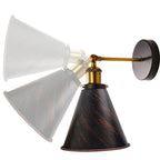 The Winterton Sconce — Adjustable Cone Wall Light