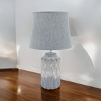 The Silvermarl — Two-Tone Ceramic Table Lamp