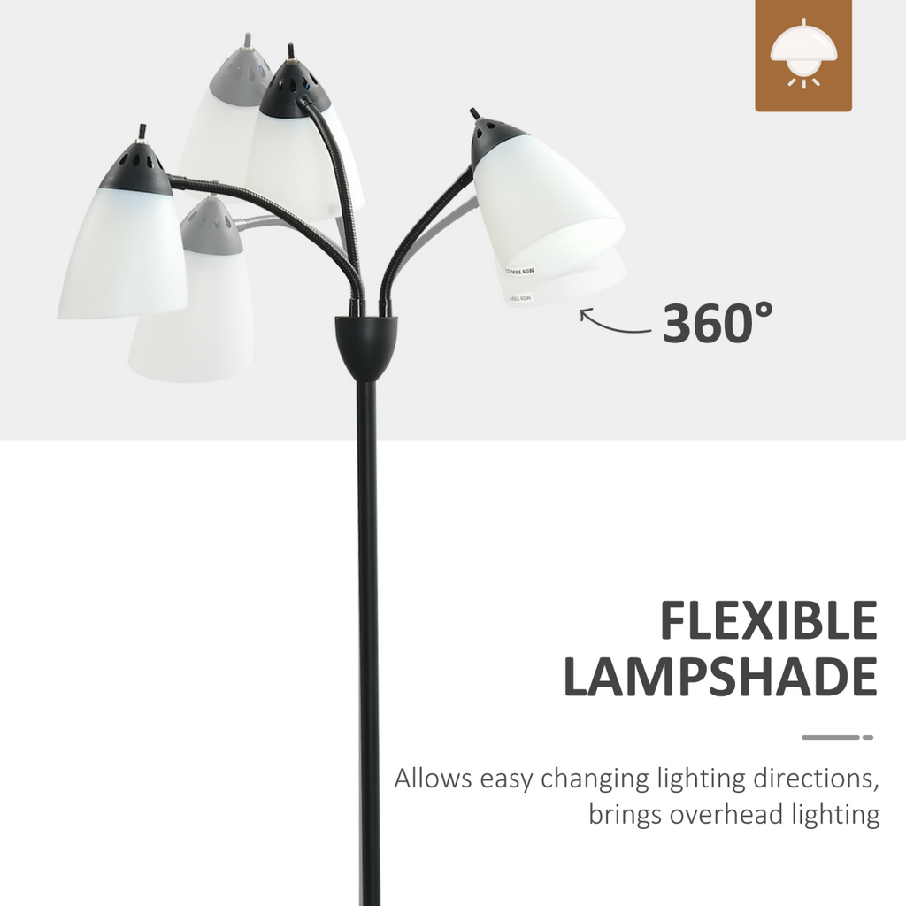 The Harlan Floor Lamp — 3-Arm Tree Standing Lamp