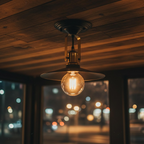 The Bramfield Dual — Flat Shade Wall & Ceiling Light