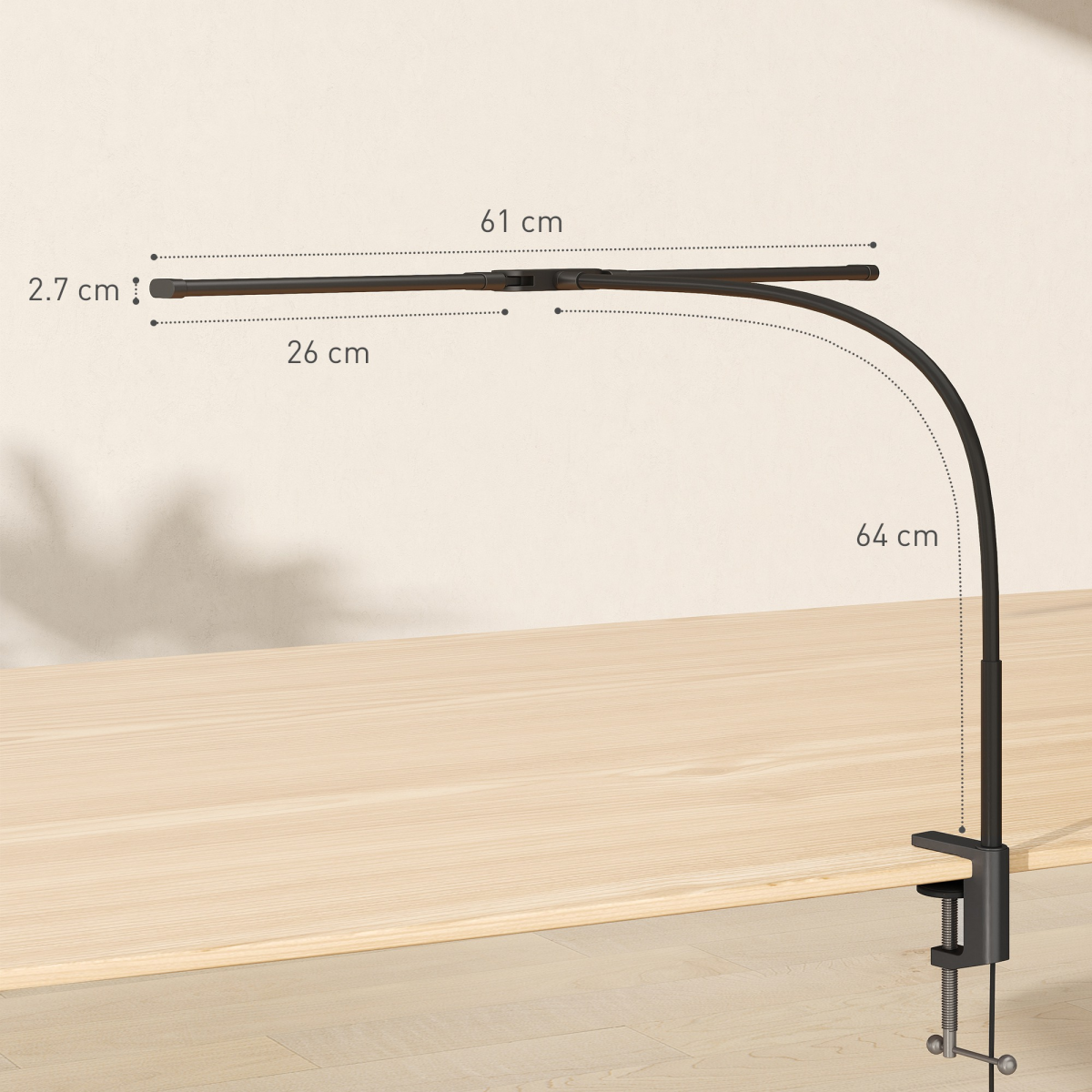 The Merrowvale — Dual-Head LED Task Lamp