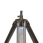The Voyager Floor Lamp — Chrome Tripod Standing Lamp