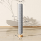 The Solstice Floor Lamp — Fabric Column LED Standing Lamp