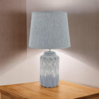 The Silvermarl — Two-Tone Ceramic Table Lamp