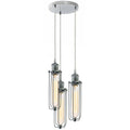 The Trinity Pendant — 3-Way Cluster, Chrome