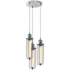 The Trinity Pendant — 3-Way Cluster, Chrome