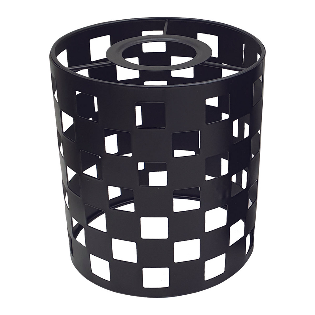 The Barleycroft Wall Light — Perforated Cage Sconce