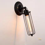 The Blackspire Wall Light — Long Cage