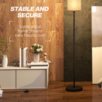 The Osmond Floor Lamp — Linen Shade Standing Lamp