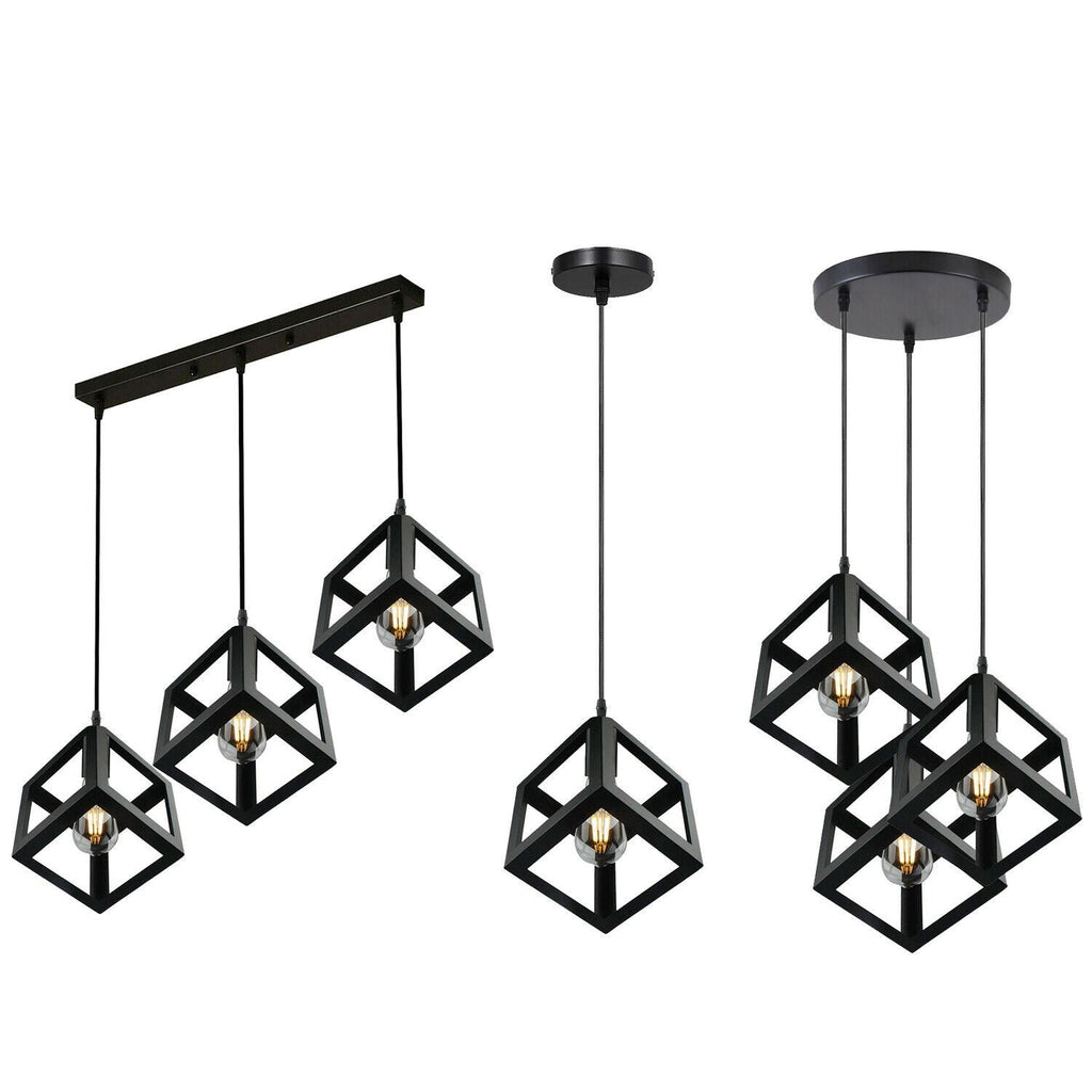 The Prismara Pendant — 3-Cluster Geometric Cube