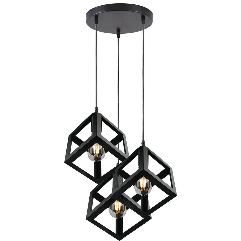 The Prismara Pendant — 3-Cluster Geometric Cube