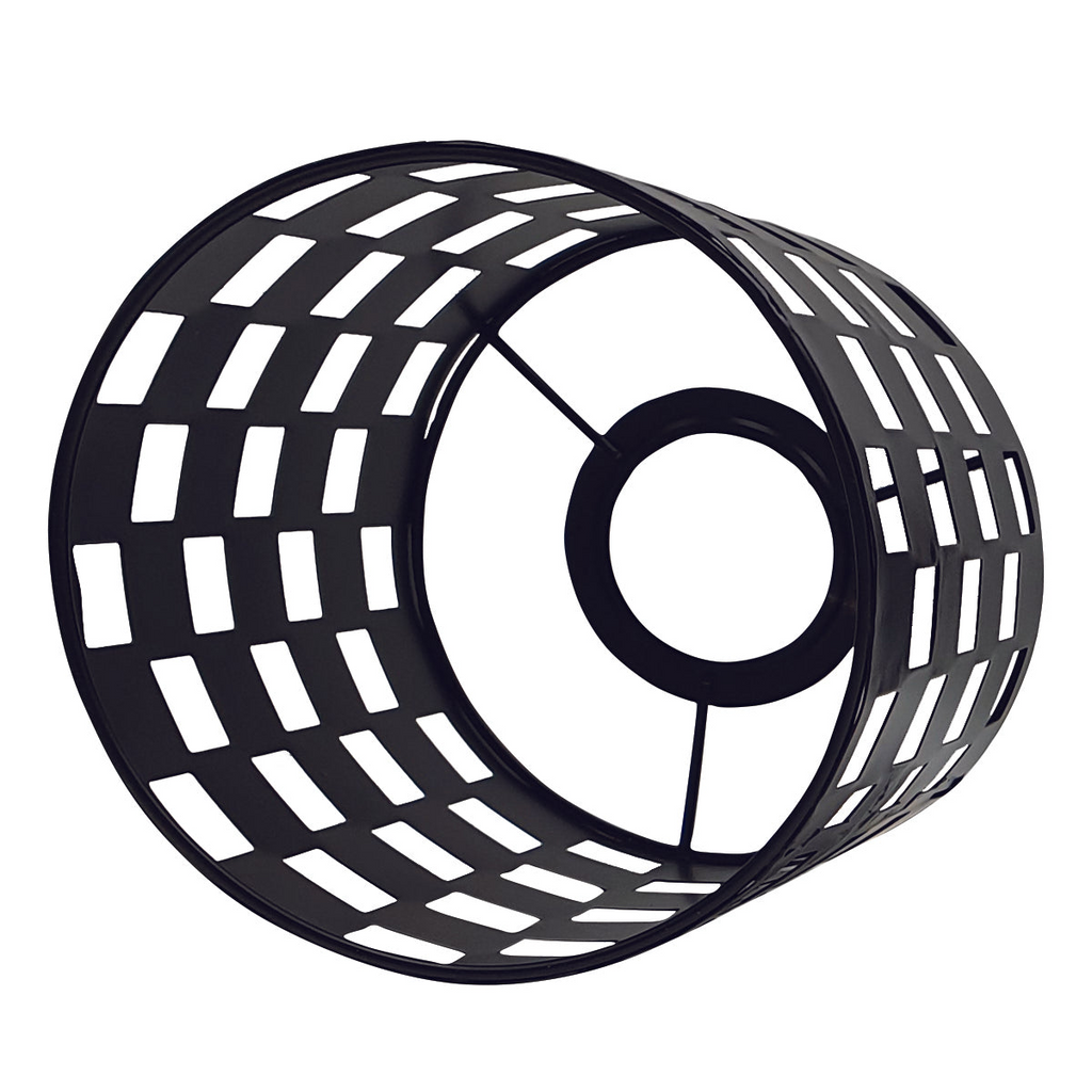 The Barleycroft Wall Light — Perforated Cage Sconce