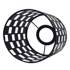 The Barleycroft Wall Light — Perforated Cage Sconce