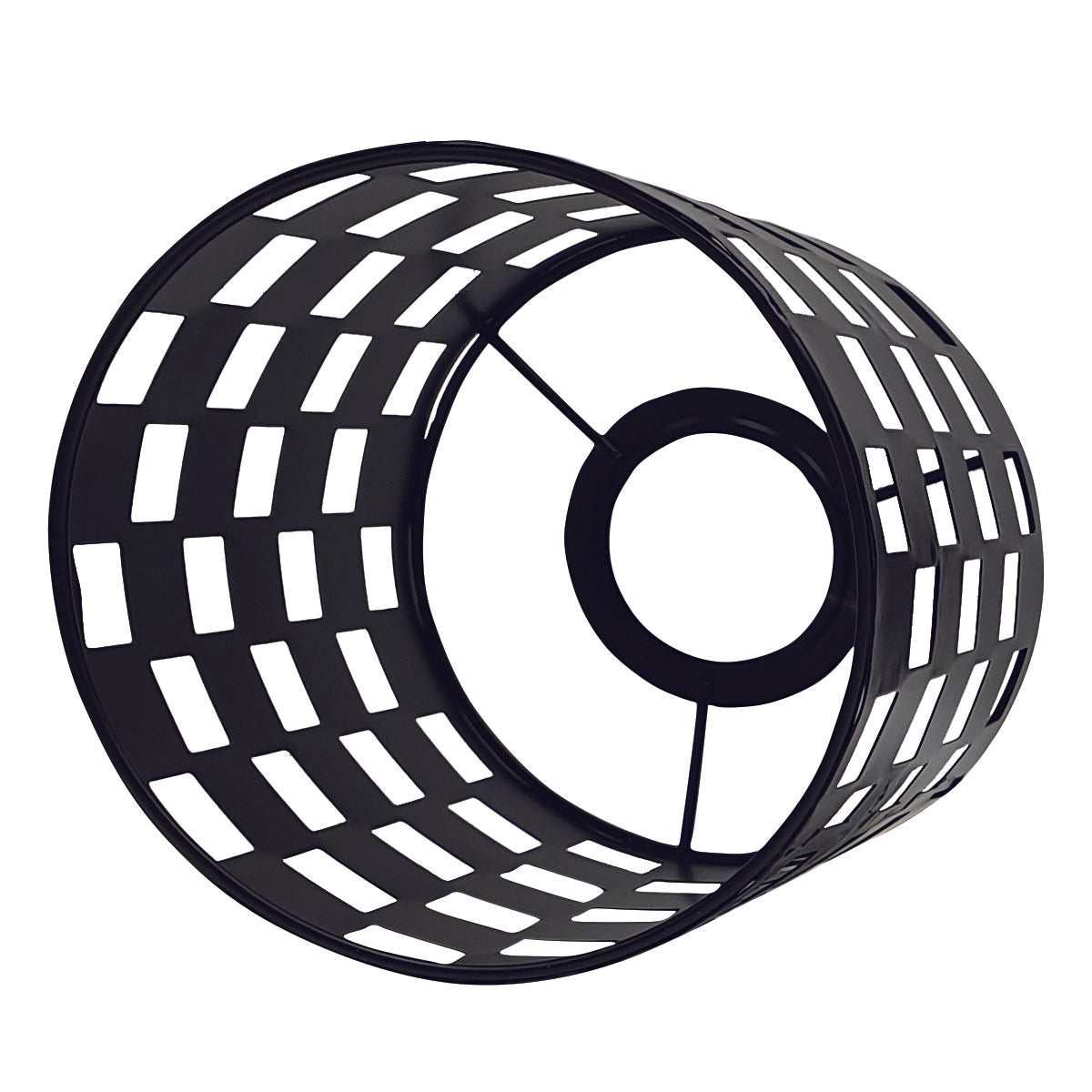 The Barleycroft Wall Light — Perforated Cage Sconce