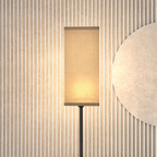 The Osmond Floor Lamp — Linen Shade Standing Lamp