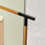 The Winslet Floor Lamp — Rotating Drum Shade Standing Lamp