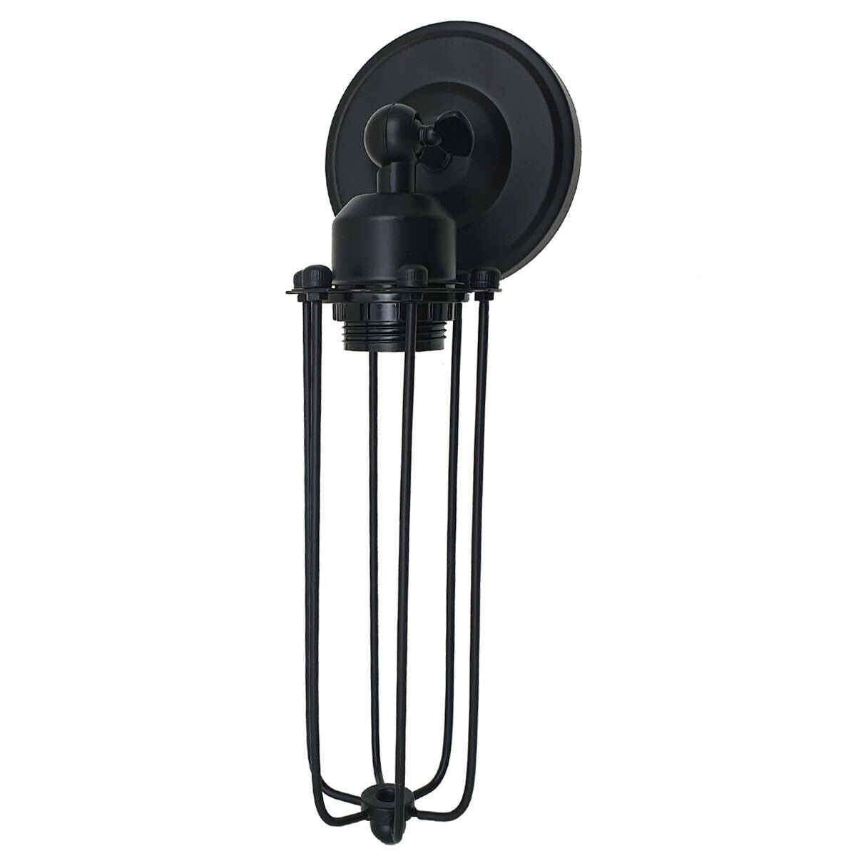 The Blackspire Wall Light — Long Cage