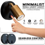 The Corvinwood Wall Light — Rotatable Spotlight