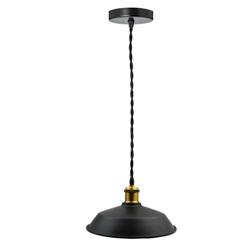 The Bellmoor Pendant — Black Barn Shade (3-Pack)