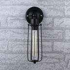 The Blackspire Wall Light — Long Cage