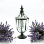 The Coastmere Garden Lantern — Antique Metal & Glass