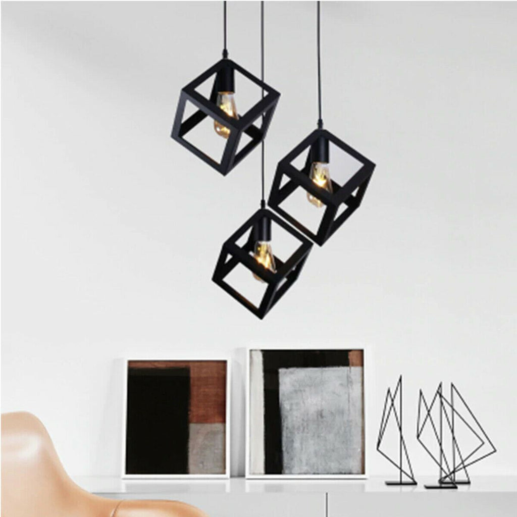 The Prismara Pendant — 3-Cluster Geometric Cube