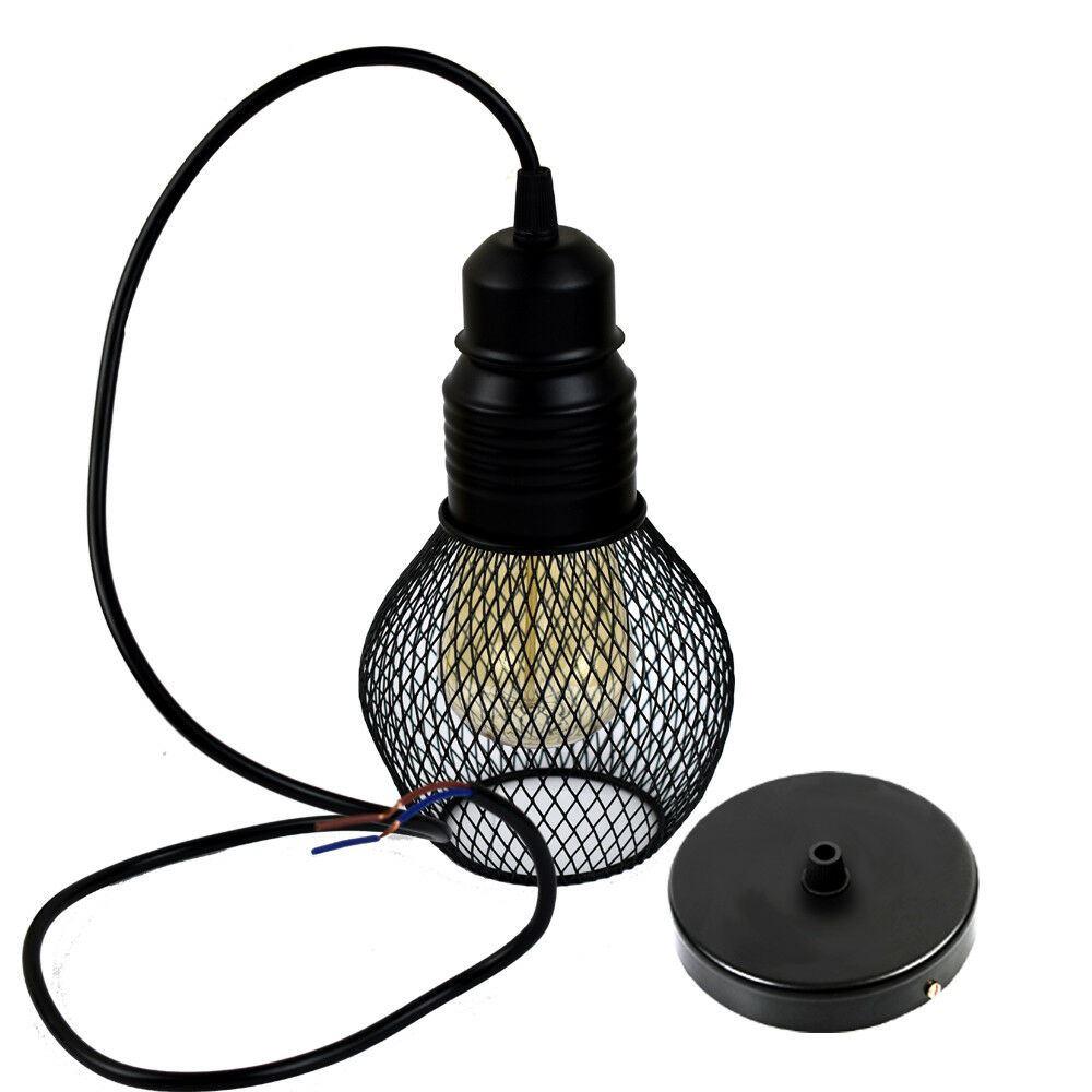 The Fitzroy Pendant — Vintage Cage Ceiling Light