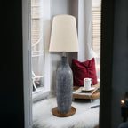 The Ottermere Floor Lamp — Textured Ceramic