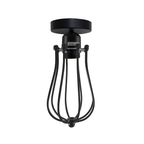 Spitalfields — Black Balloon Cage E27 Ceiling Pendant