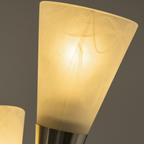 The Prentiss Floor Lamp — 3-Cone Uplighter Standing Lamp