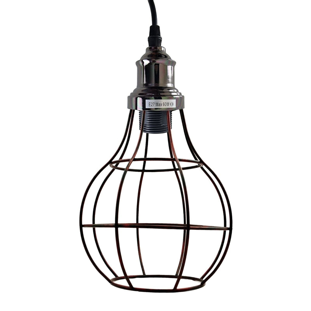 The Trellica Pendant — Triple Cage Cluster