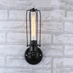The Blackspire Wall Light — Long Cage