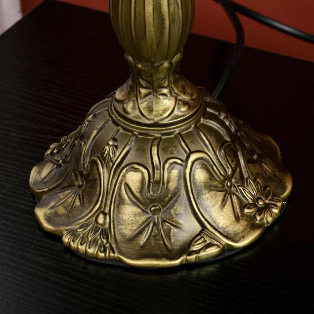 The Thistledown Table Lamp — Stained Glass