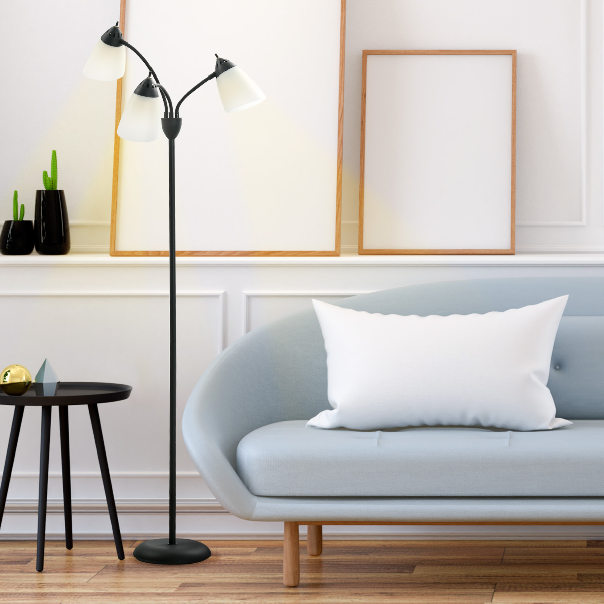 The Harlan Floor Lamp — 3-Arm Tree Standing Lamp