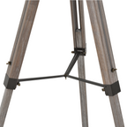The Callahan Floor Lamp — Pine Tripod Spotlight Standing Lamp