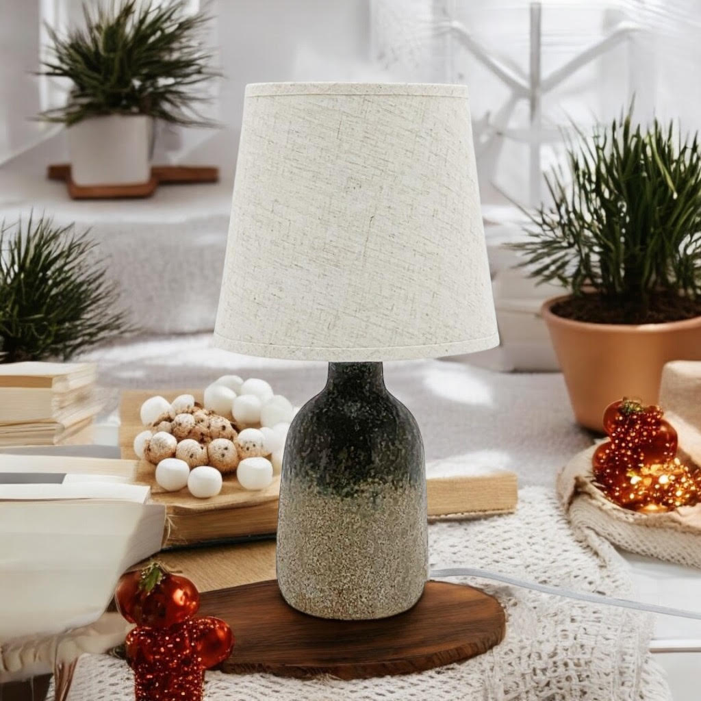 The Charmoor — Two-Tone Ceramic Table Lamp