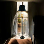 The Percy Floor Lamp — Sculptural Parrot Base Standing Lamp