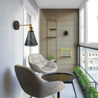 The Winterton Sconce — Adjustable Cone Wall Light