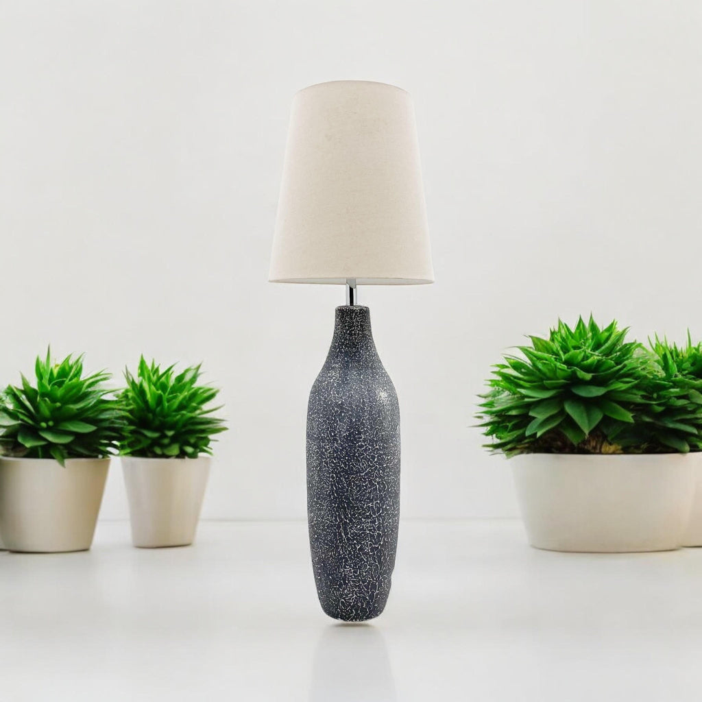 The Ottermere Floor Lamp — Textured Ceramic