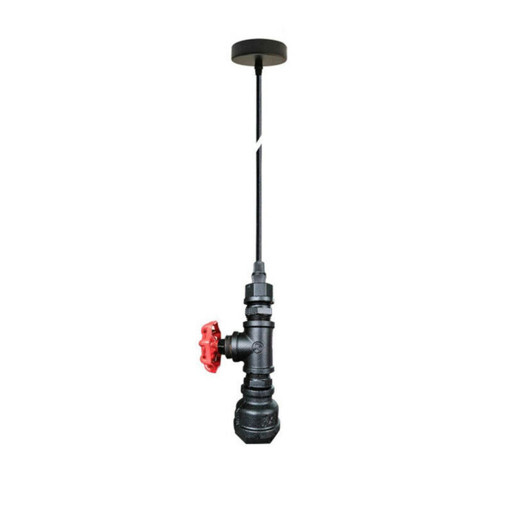 The Watervine Pendant — Single Water Pipe Light