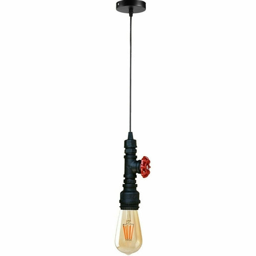 The Watervine Pendant — Single Water Pipe Light