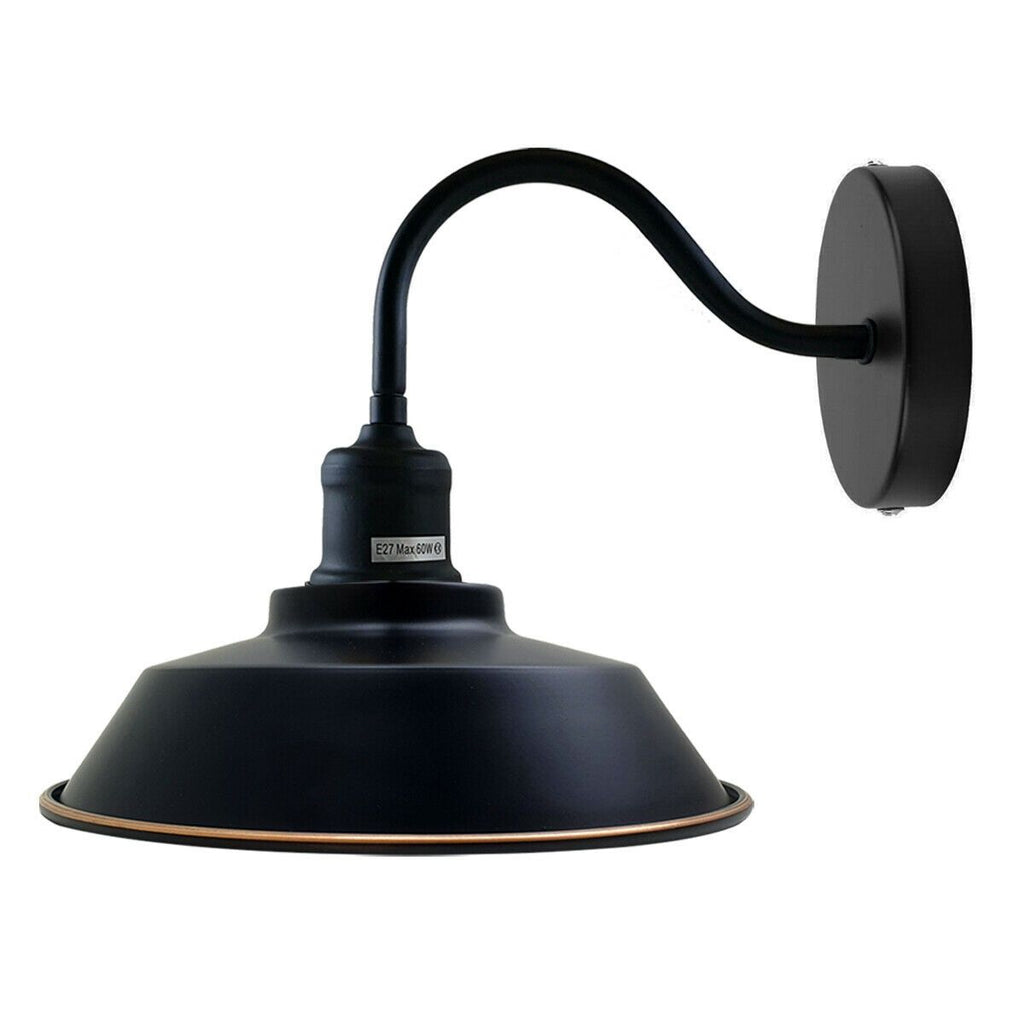 The Oxendale Wall Light — Gooseneck Barn Shade