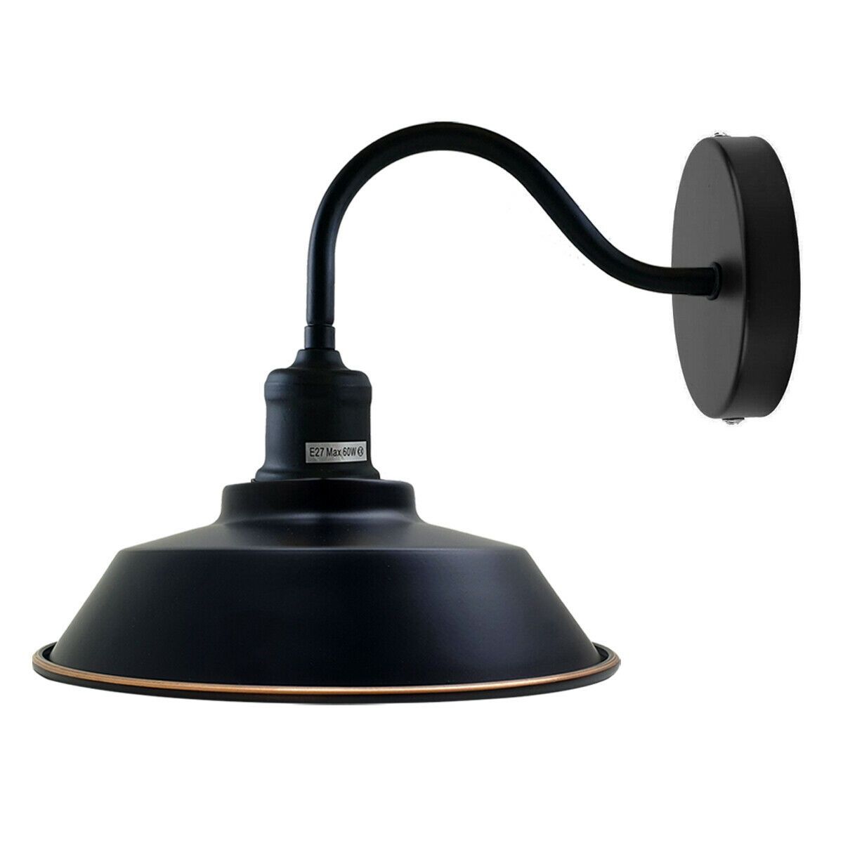 The Oxendale Wall Light — Gooseneck Barn Shade