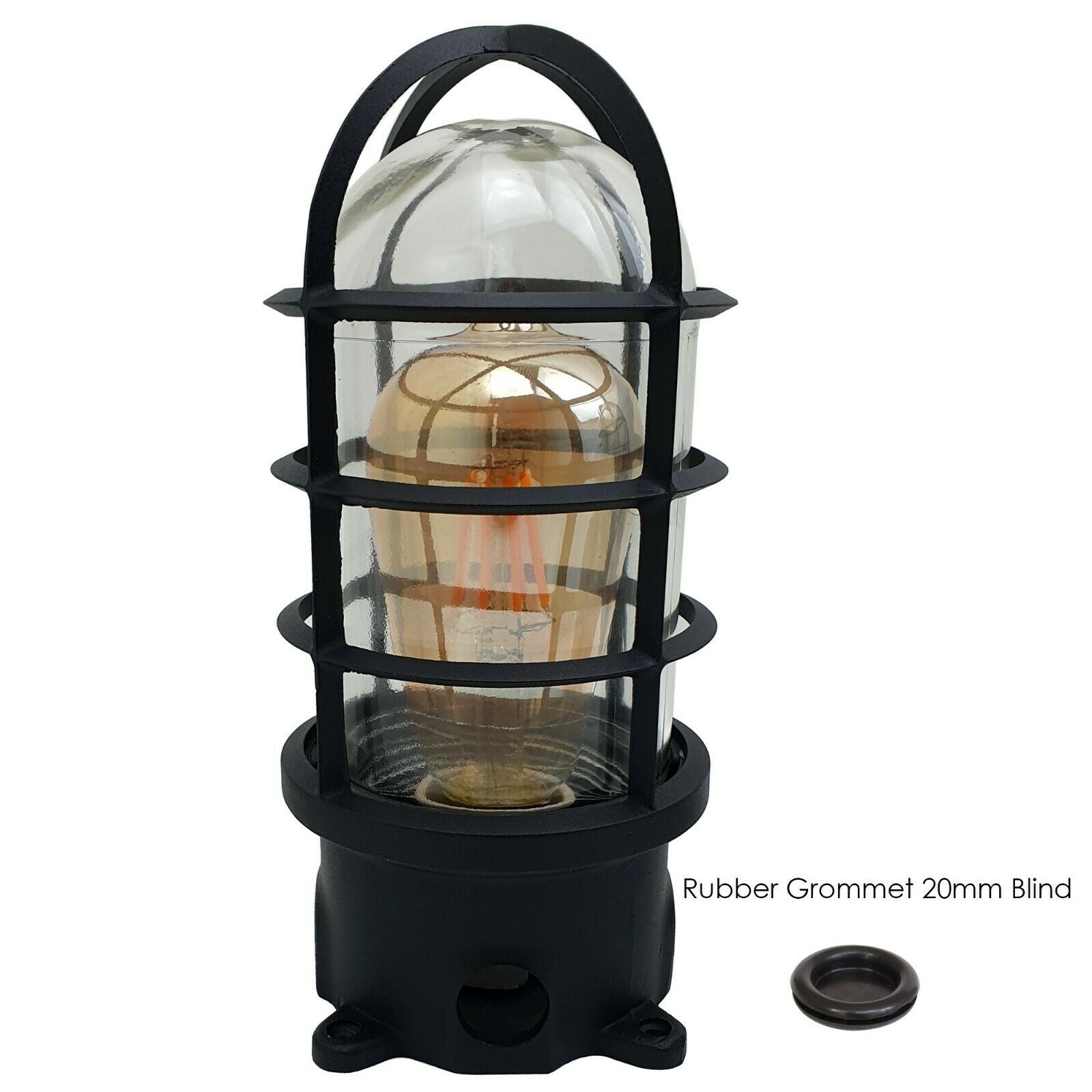 The Harbourne Light — Nautical Cage Bulkhead Light