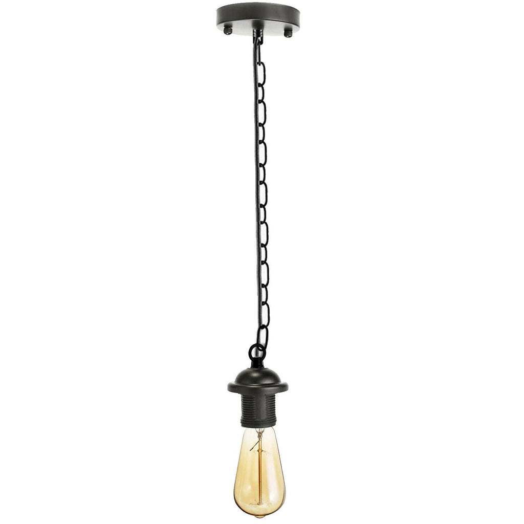 The Kestrel Pendant Fitting — E27 Chain Lamp Holder