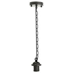 The Kestrel Pendant Fitting — E27 Chain Lamp Holder